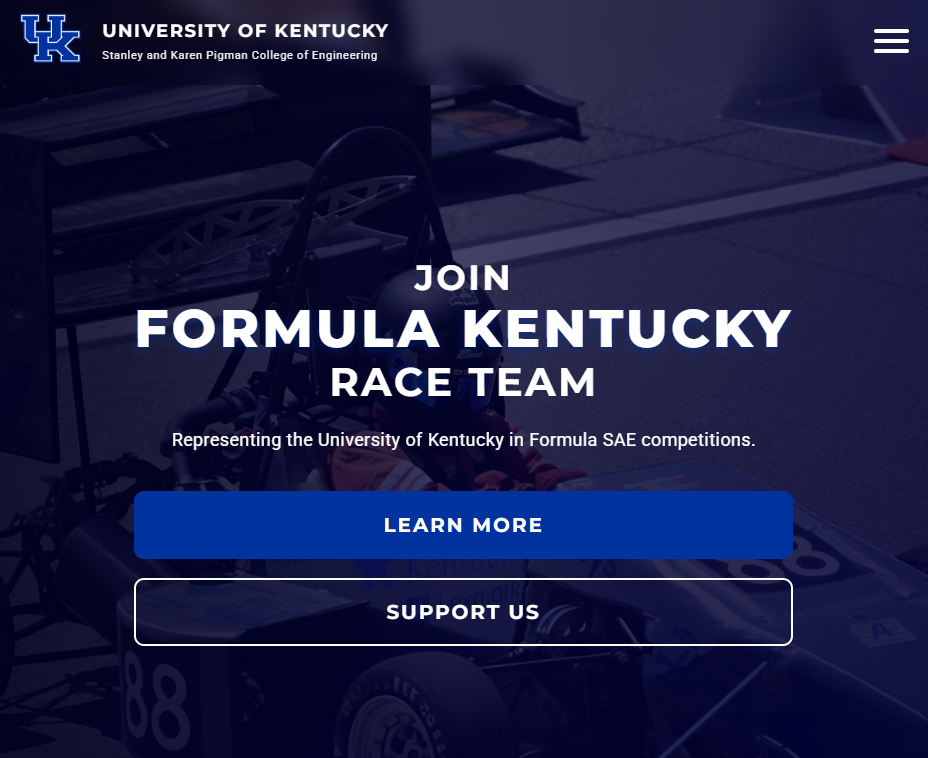 Secondary image of Formula Kentucky project